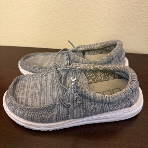 Hey Dude Wally Blend Linen youth shoe - Picture 4 of 6